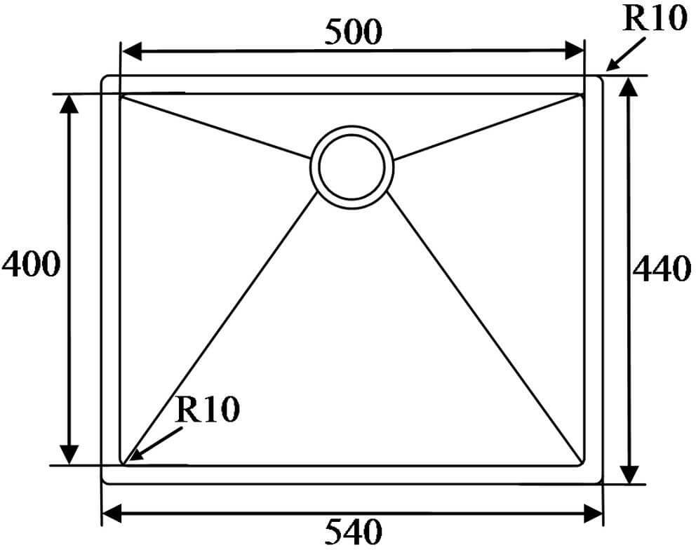 SHIGO-HIGH-LINE-Einbauzeichnung-Spuelbecken-SQR10-5040