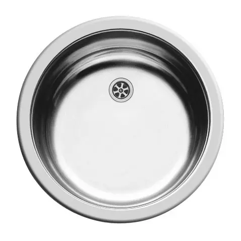 Rundbecken-60-mm-ohne-berlauf-P medizinische GMP Spuele ohne Ueberlauf