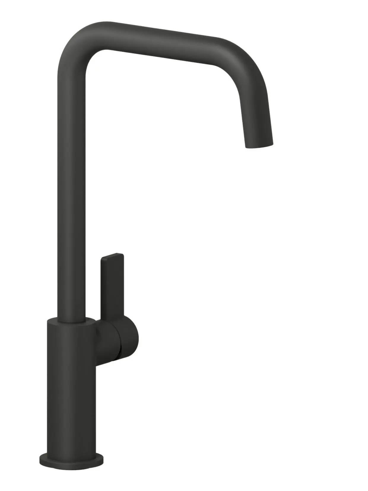 Reginox Pearl Black Einhandmischer Spültisch Armatur mit Schwenkauslauf