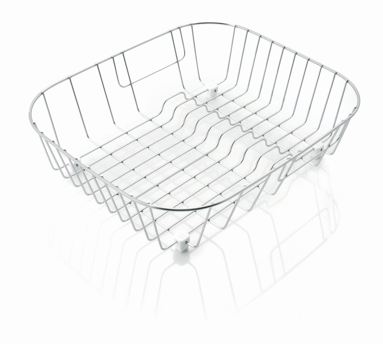 Pyramis Geschirrkorb Edelstahl 32,5x38,5x9,5cm