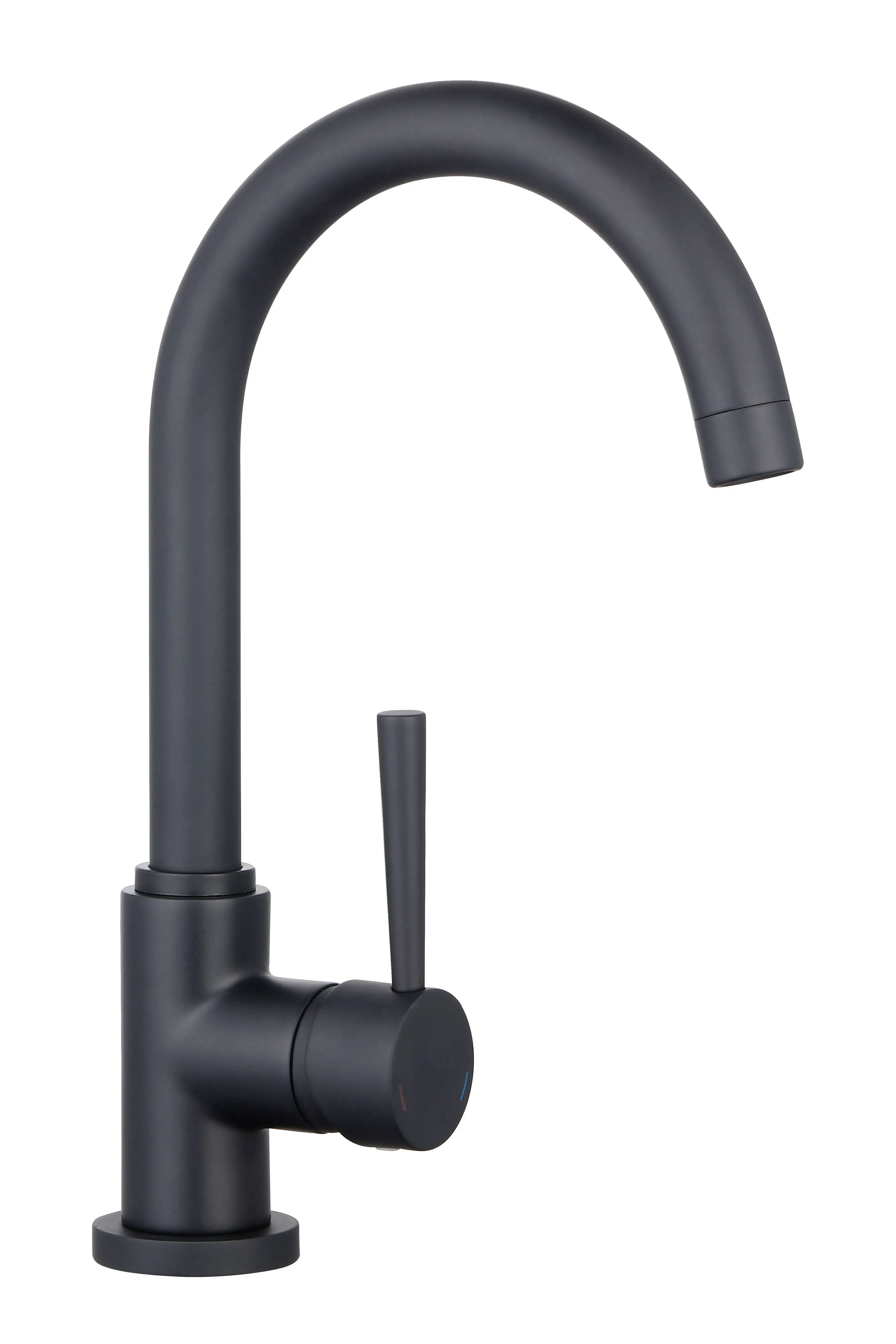 Cornwall 79169 Spueltischarmatur, schwarz matt Niederdruck
