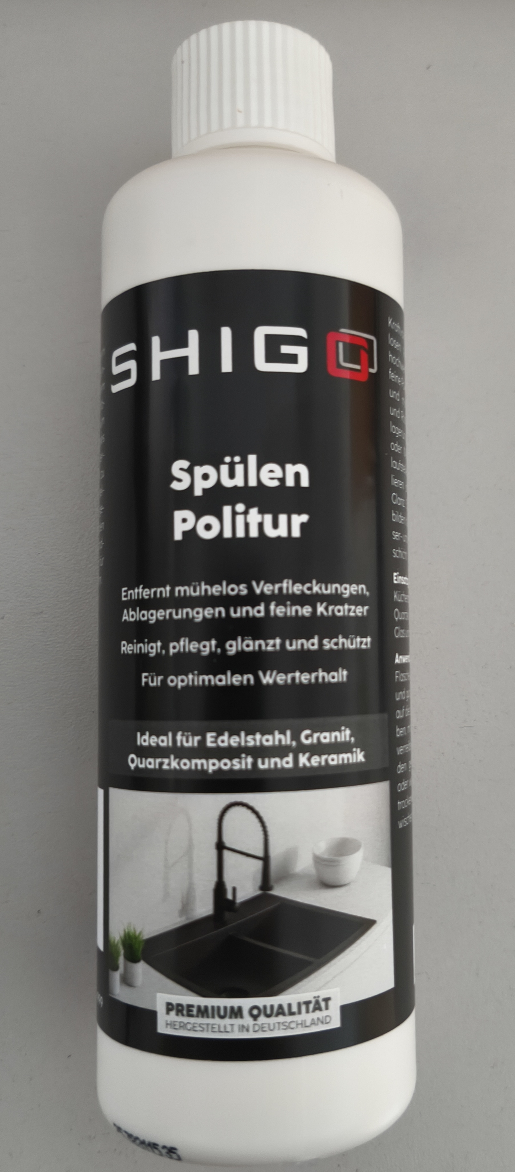 SHIGO Spülen Politur für Edelstahlspülen, Granitspülen SHIGO Spülen Politur für Edelstahlspülen, Granitspülen