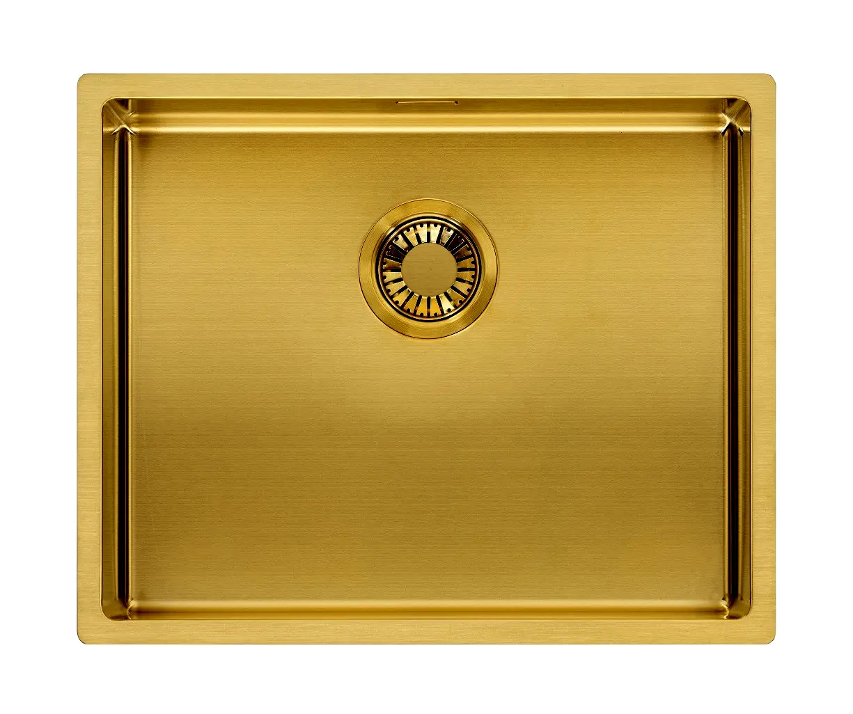 SHIGO SQR10 5040 GOLD Edelstahl Spülbecken PVD Beschichtung