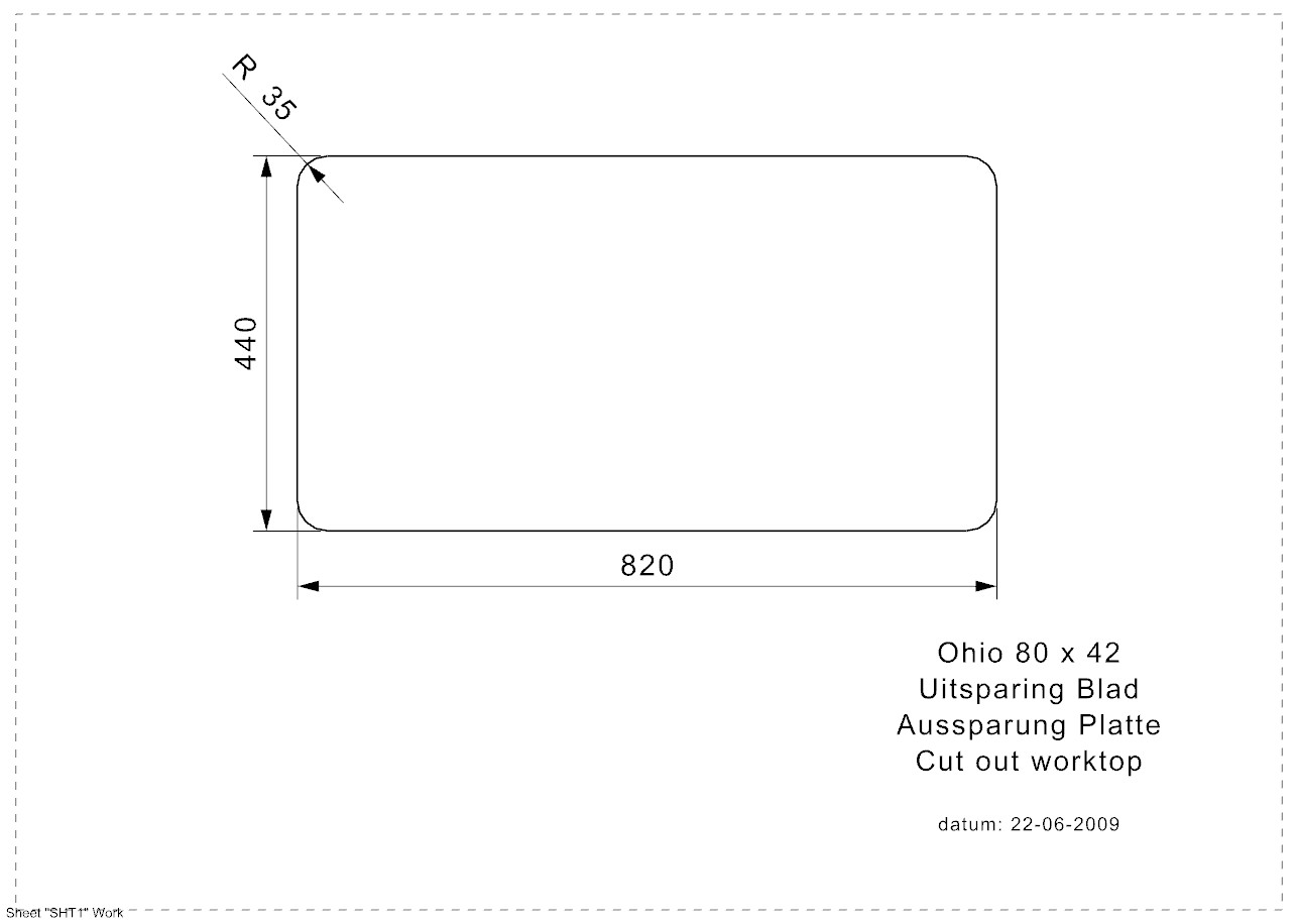Ausschnitt Ohio XXL Spuelbecken 80 x 42