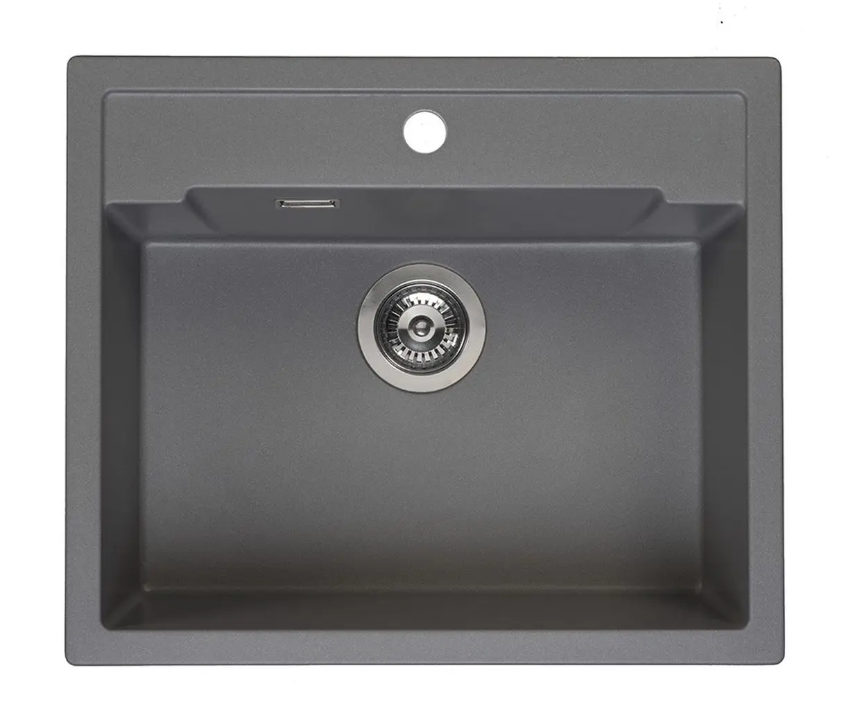 L8054-GS_5as823Z5wKxv6k Reginox Amsterdam 54 TAPWING GREY SILVERY Granit Spülbecken grau
