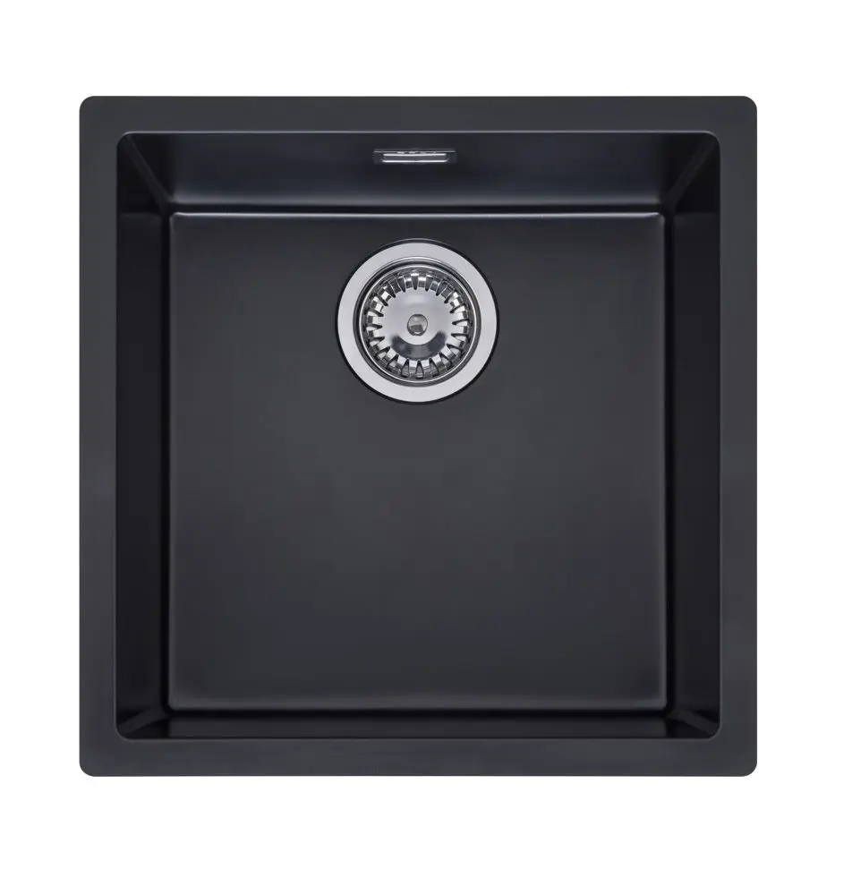 R34651_S_GRA_PLA_V2112_1 Reginox Texel 40 pure-black flächenbündige Granitspüle