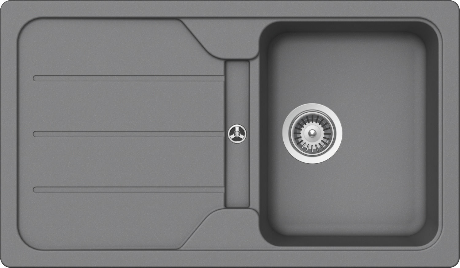 Victory Granitspüle 860x500mm light-grey Victory Granitspüle 860x500mm light-grey
