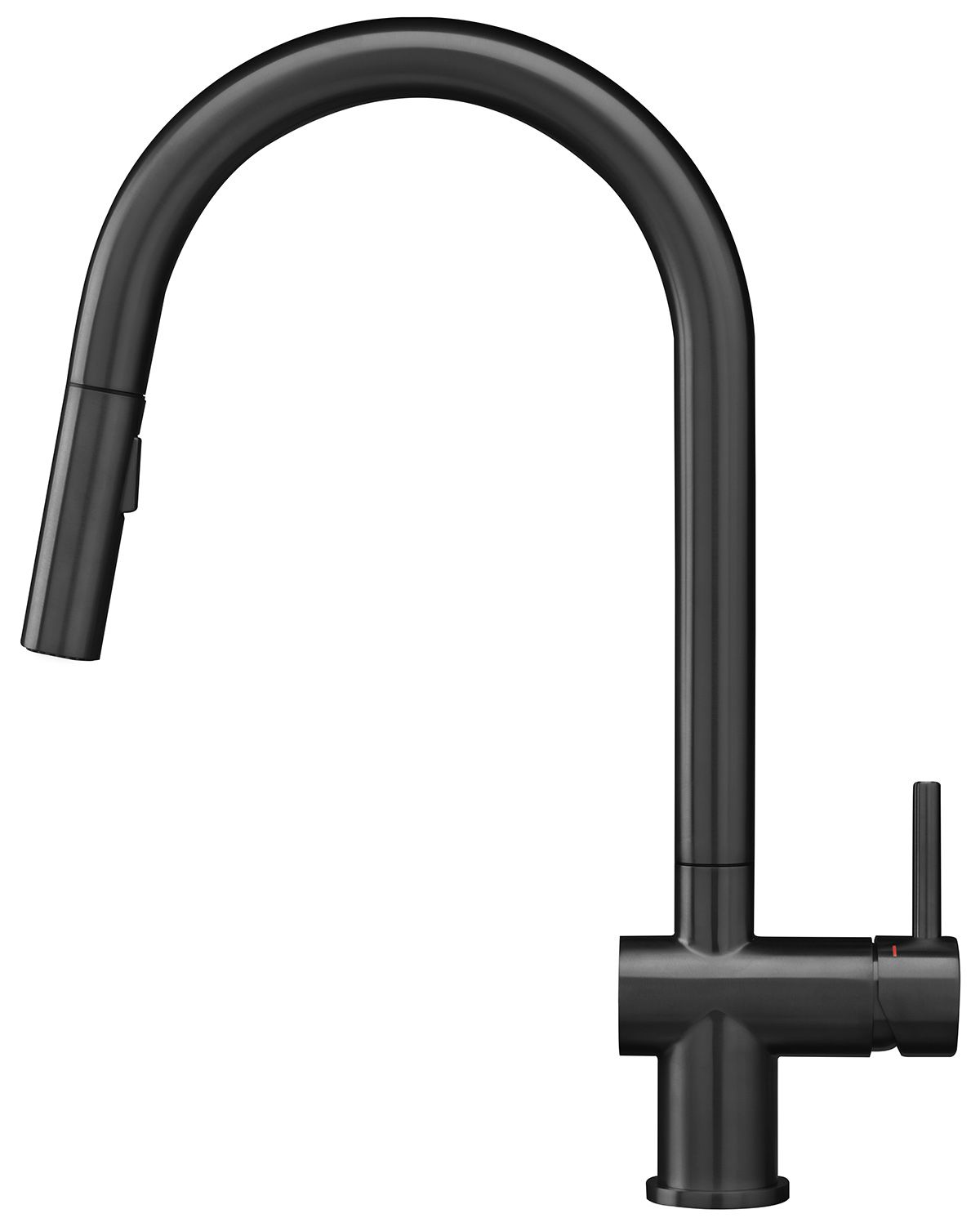 Reginox Flint Gun Metal II Einhandmischer mit ausziehbaren Auslauf Reginox Flint Gun Metal II Einhandmischer mit ausziehbaren Auslauf