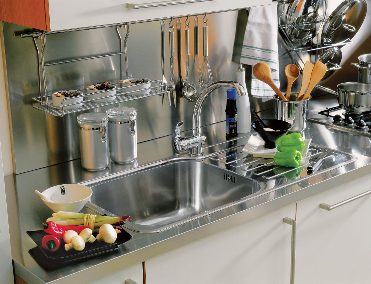 SPACE-PLUS-Ambiente-1DFzSNja7i8XvP Pyramis SPACE PLUS 1B 1D Edelstahl Einbauspüle poliert - Ambiente