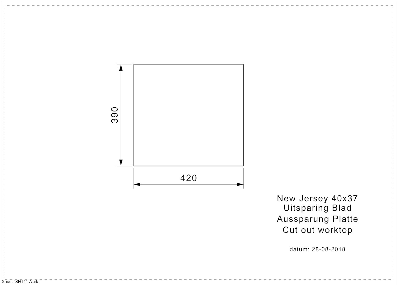 Ausschnitt Reginox New Jersey 40x37