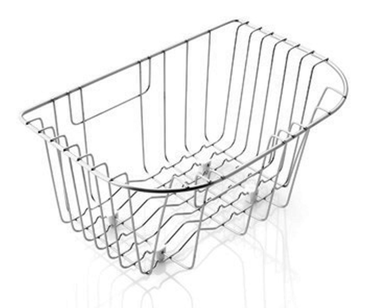 Pyramis Geschirrkorb Edelstahl 36,0x23,0x11,0cm