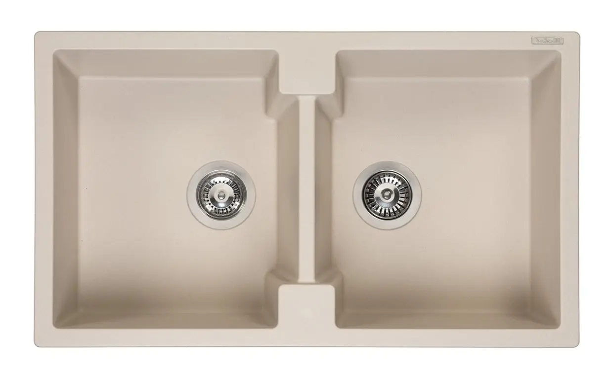 Reginox Amsterdam 20 Caffe Silvery Granit Spülbecken creme 