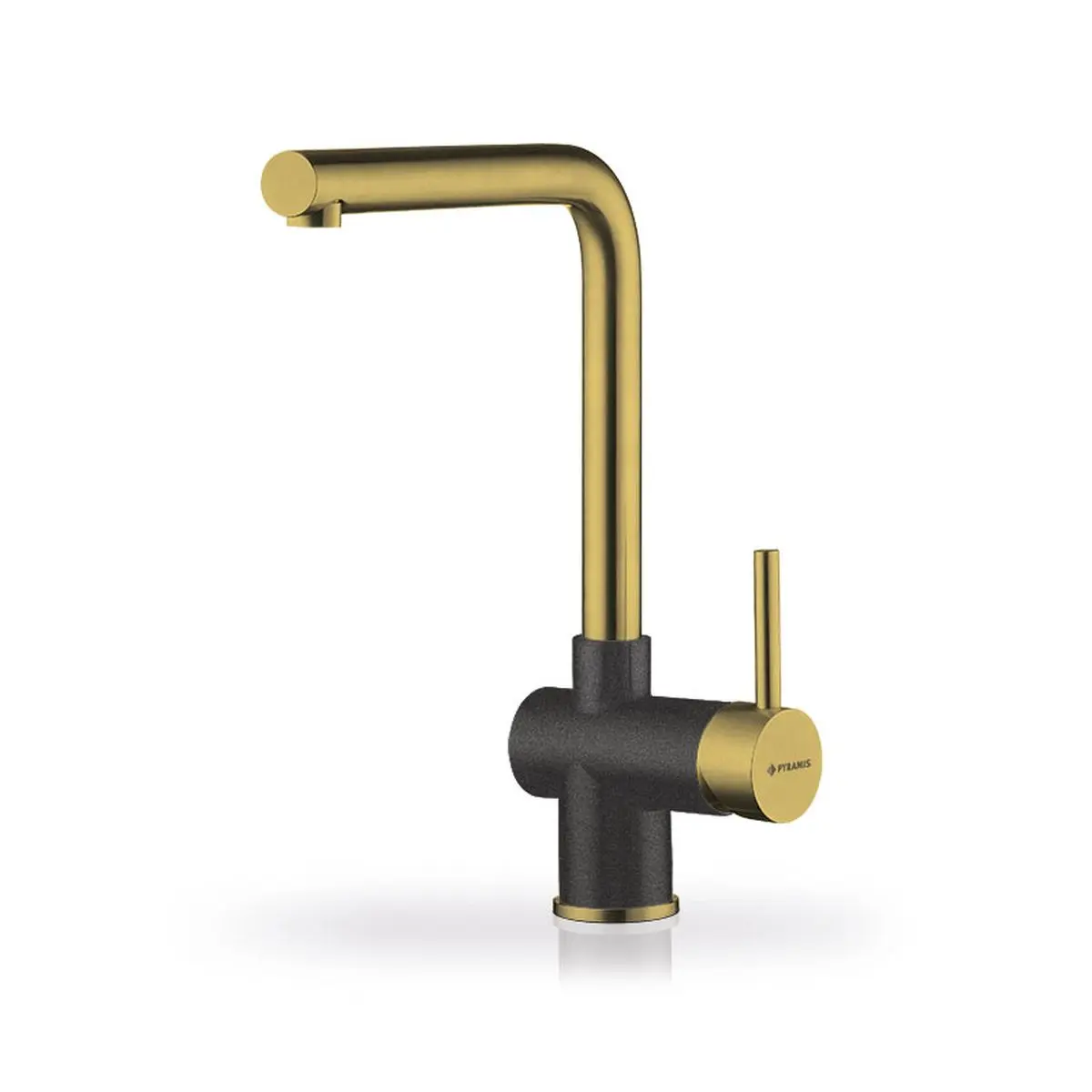 Armatur Gold Schwarz