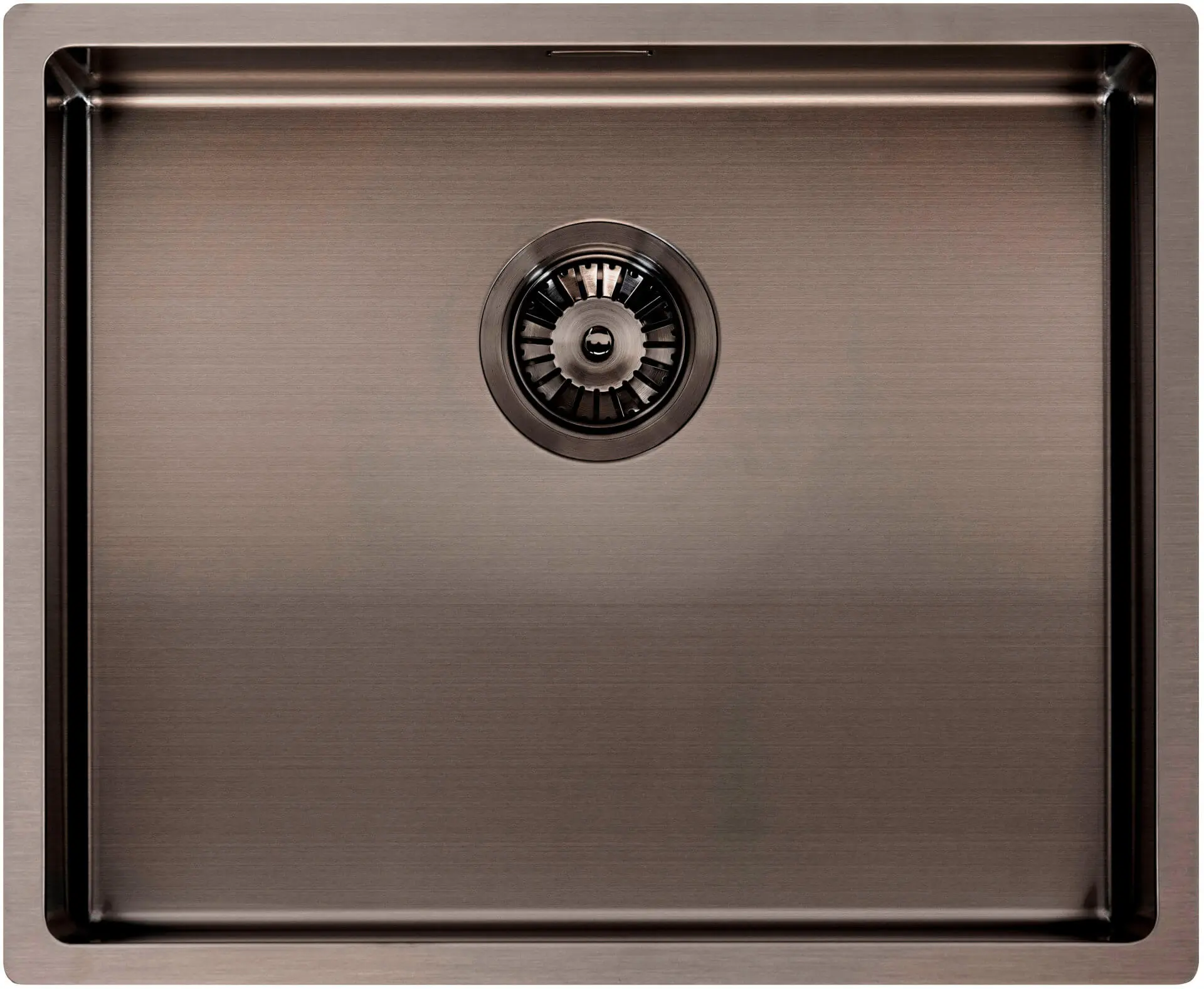 Reginox MIAMI 50X40 GUN METAL (L) Integrated Edelstahl Spülbecken anthrazit