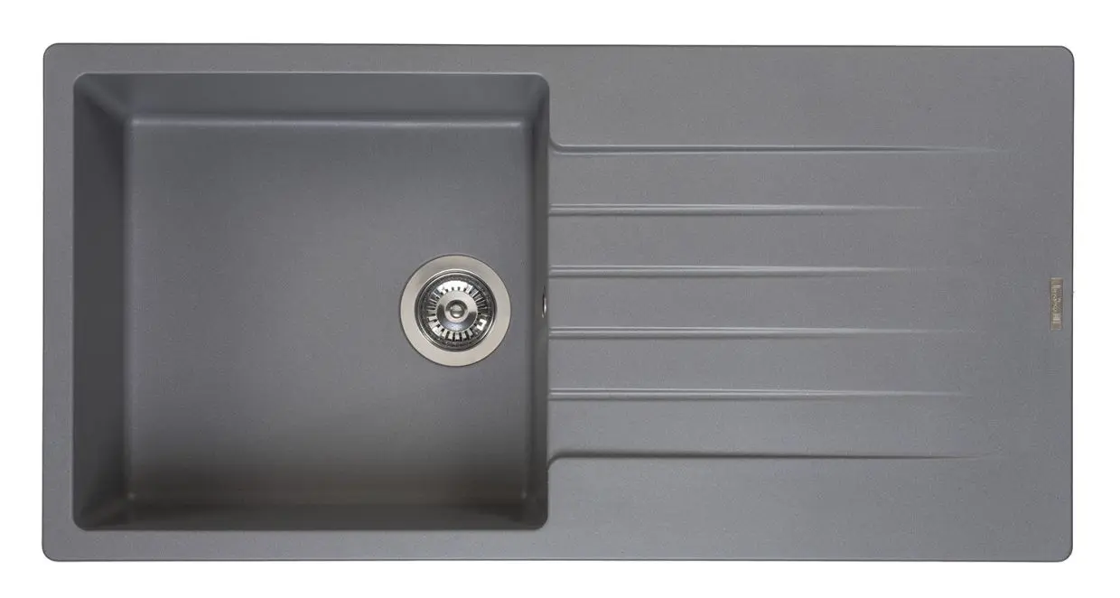 Reginox Harlem 10 Grey Silvery Spülbecken grau