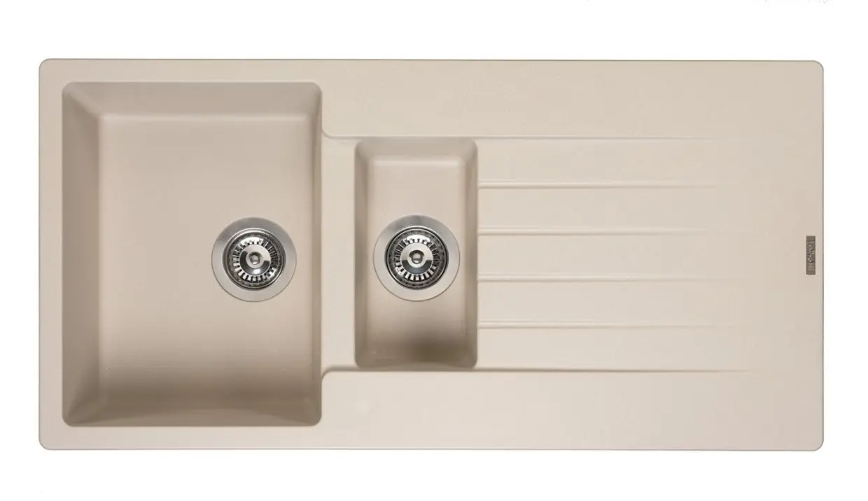 L9015-CS_23rJ4gPddkpc8h Reginox Harlem 15 Caffe Silvery Granit Spülbecken creme