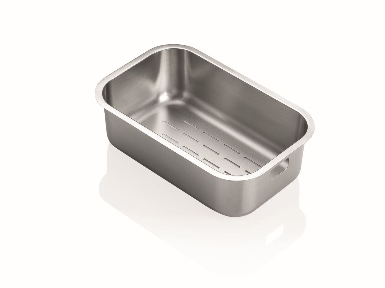 Restebeckeneinsatz Edelstahl